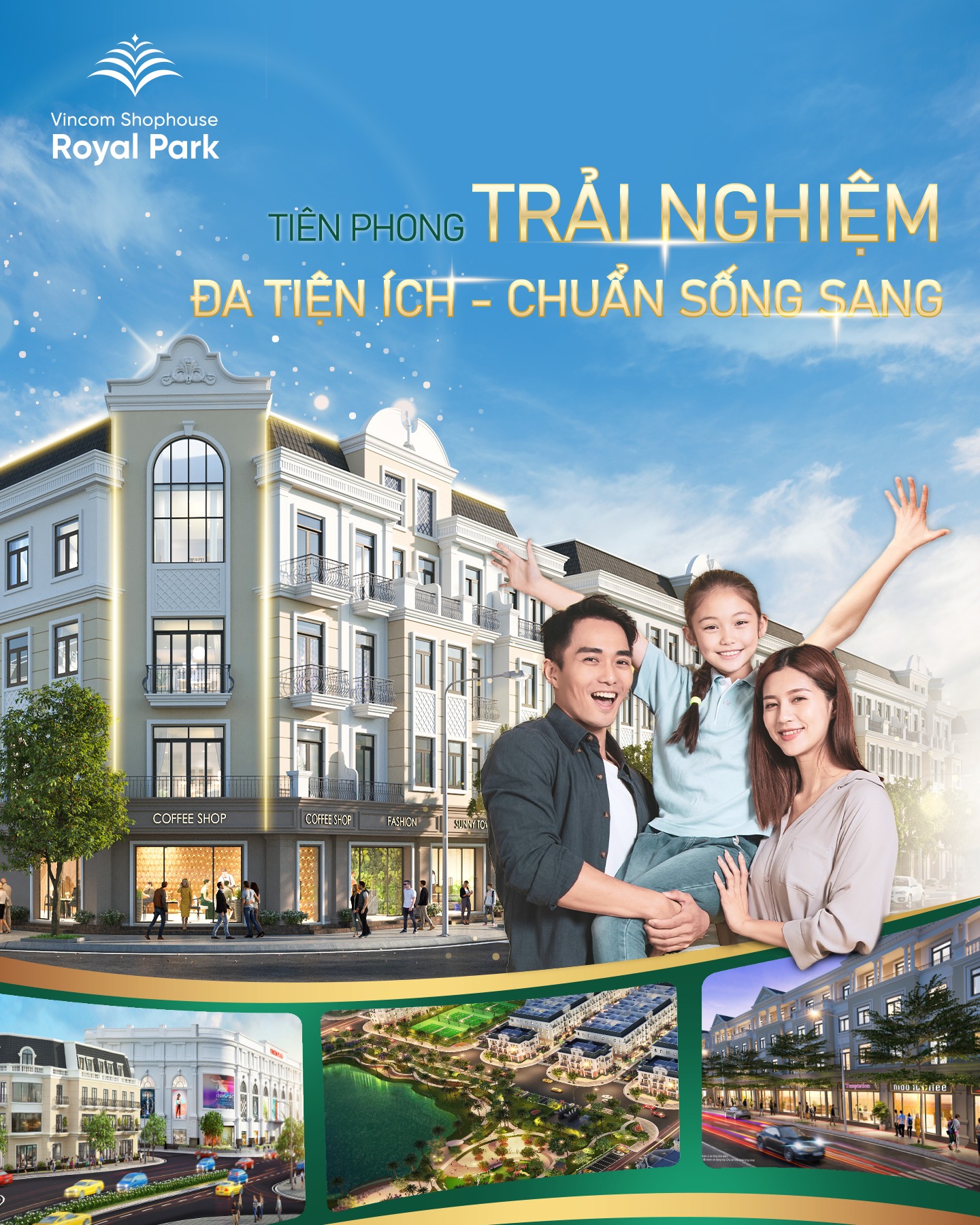 Vincom Shophouse Royal Park nơi an cư và lạc nghiệp lý tưởng.