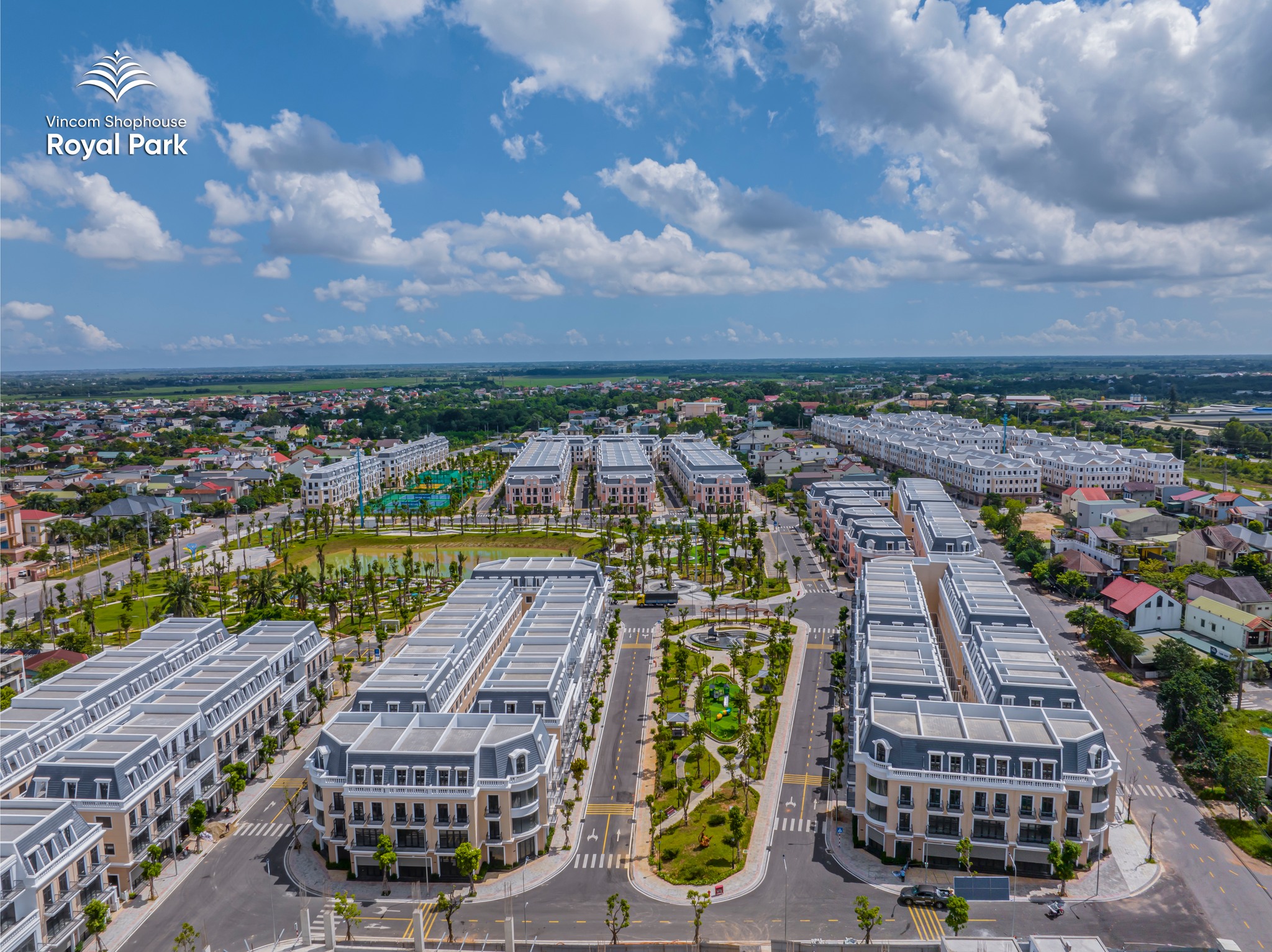 Vincom Shophouse Royal Park có tính thẩm mỹ cao.