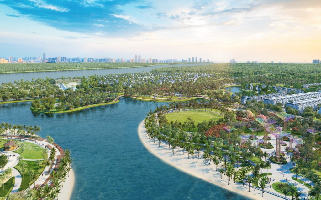 Không gian xanh chính là điểm đặc biệt tại dự án Vinhomes Grand Park quận 9